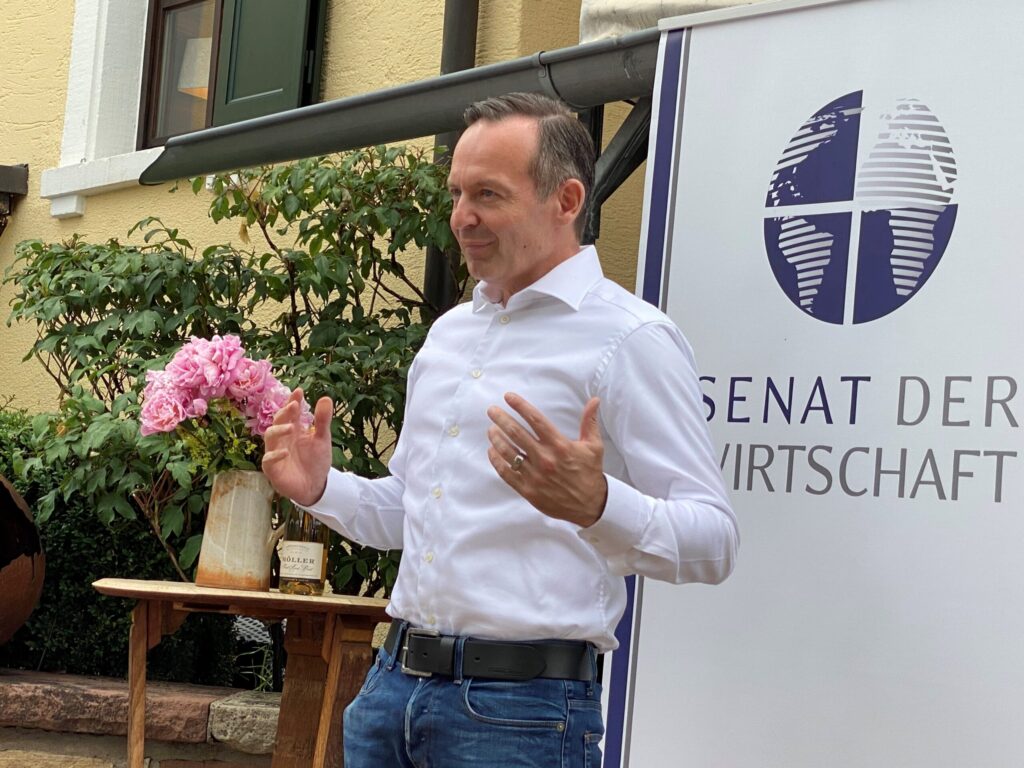 Senat der Wirtschaft beim Weinblütenfest
