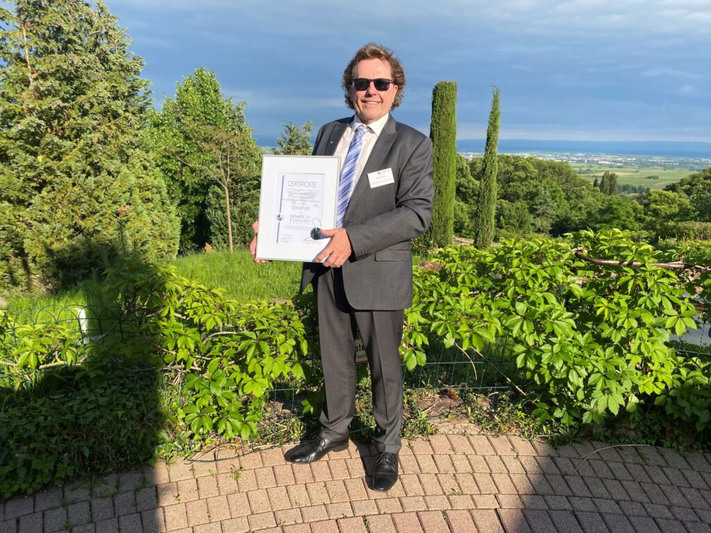 Senat der Wirtschaft beim Weinblütenfest