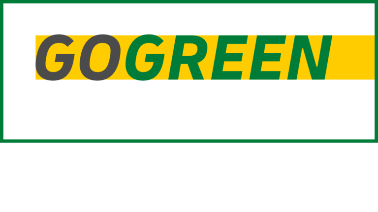GO GREEN Logo