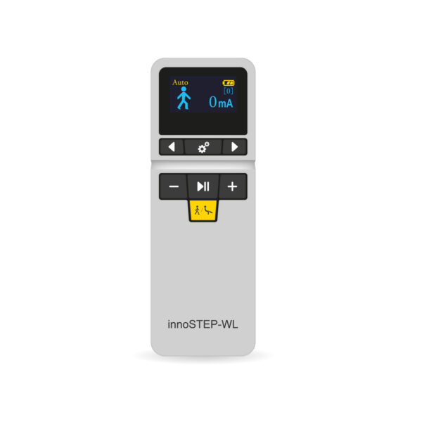 innoSTEP-WL for the treatment of foot drop or foot drop paresis Remote control