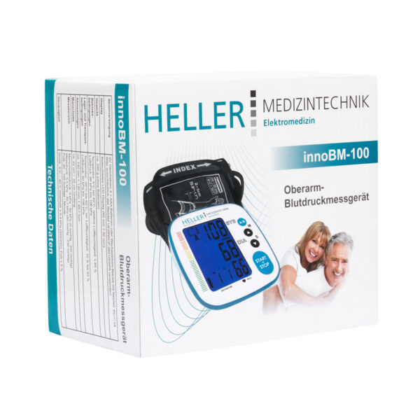 Easy to use and very well equipped digital upper arm blood pressure monitor for fully automatic measurement of systole, diastole and pulse.