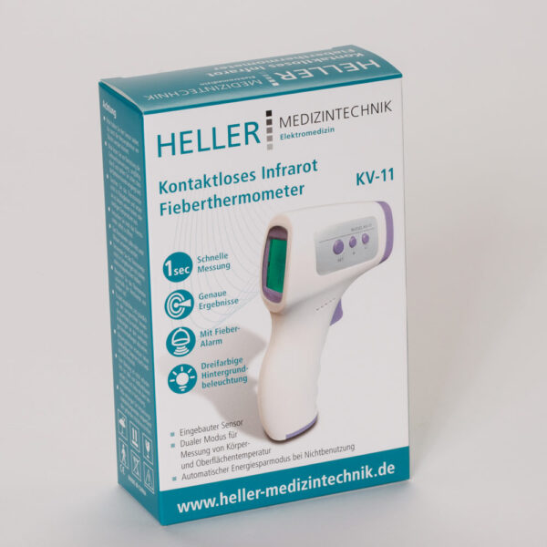 Contactless infrared clinical thermometer, forehead thermometer, for babies, children and adults_packaging