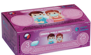 Medizinischer Mundschutz für Kinder, OP-Maske EN 14683 Type IIR, EU-Produkt (25 Stk) - MHD 03/2026