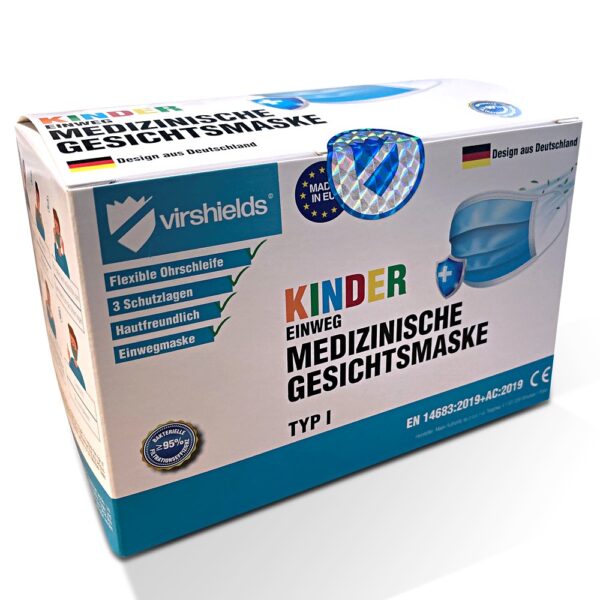 Medical face mask for children